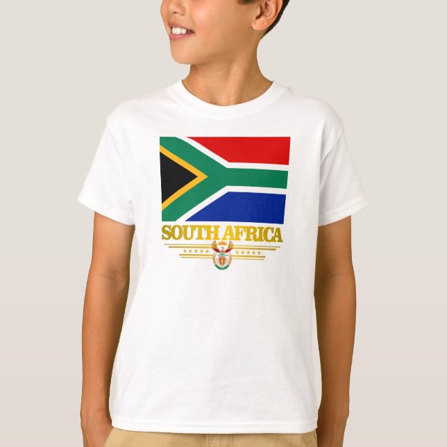Südafrika Pride Apparel T-Shirt (Vorderseite)