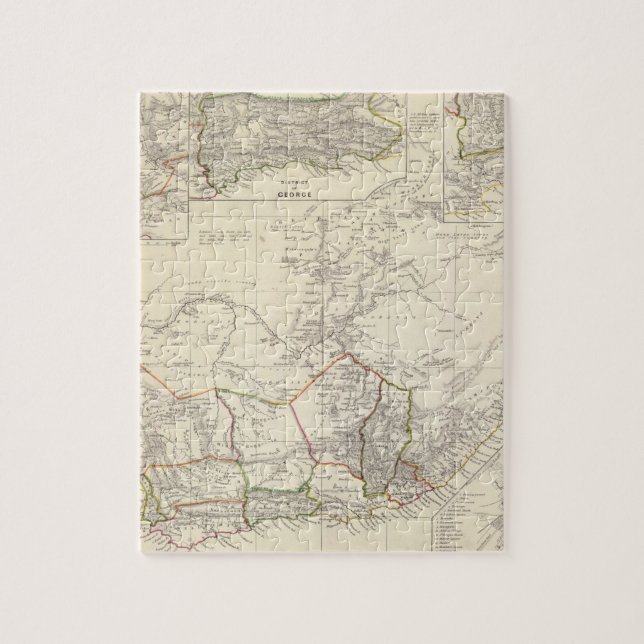 Südafrika Puzzle (Vertikal)