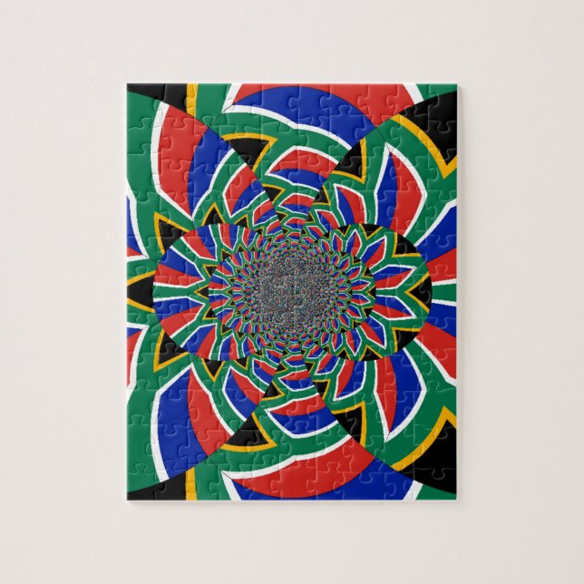 Südafrika-Puzzle Puzzle (Vertikal)