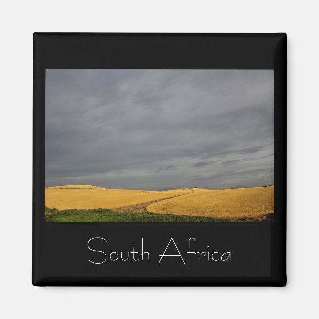 Südafrika SA Rural Road Nature Magnet (Vorne)