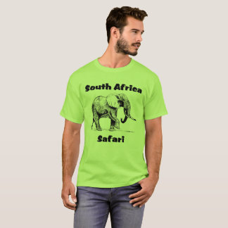 Südafrika-Safari-Elefant-T-Shirt T-Shirt