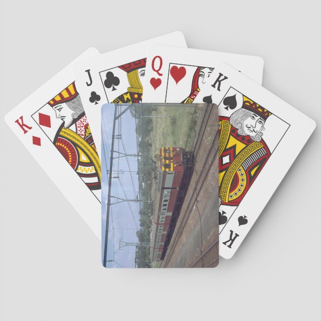 Südafrika, SAR MU_Trains der Welt Spielkarten (Rückseite)