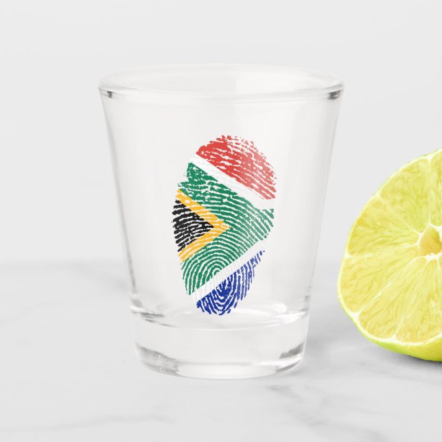 Südafrika Schnapsglas (Vorderseite)