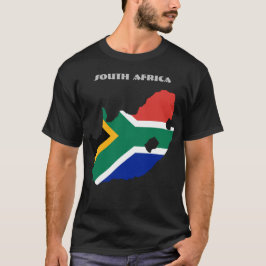 SÜDAFRIKA Special Customizable Black Tourist T-Shirt