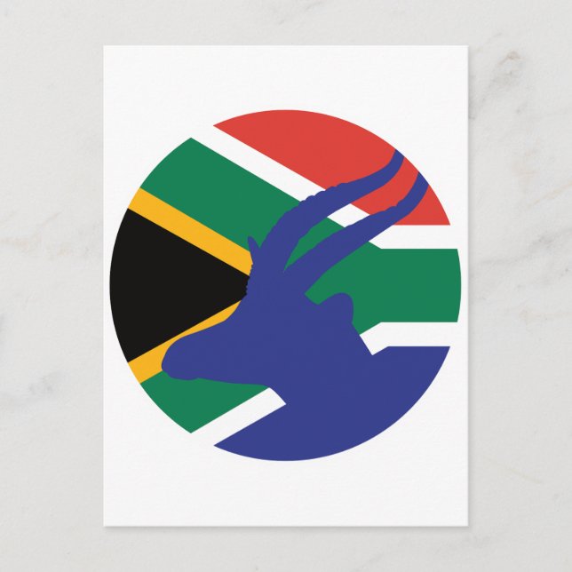 Südafrika Springbok Antelope Südafrika Postkarte (Vorderseite)