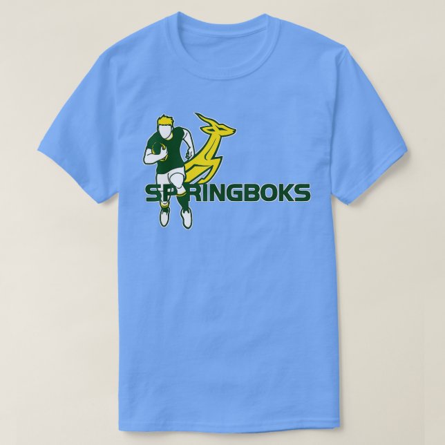 Südafrika Springboks Rugby eam T-Shirt (Design vorne)
