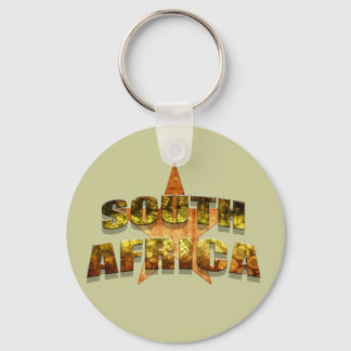 Südafrika Star Tees & südafrikanische Star-Geschen Schlüsselanhänger