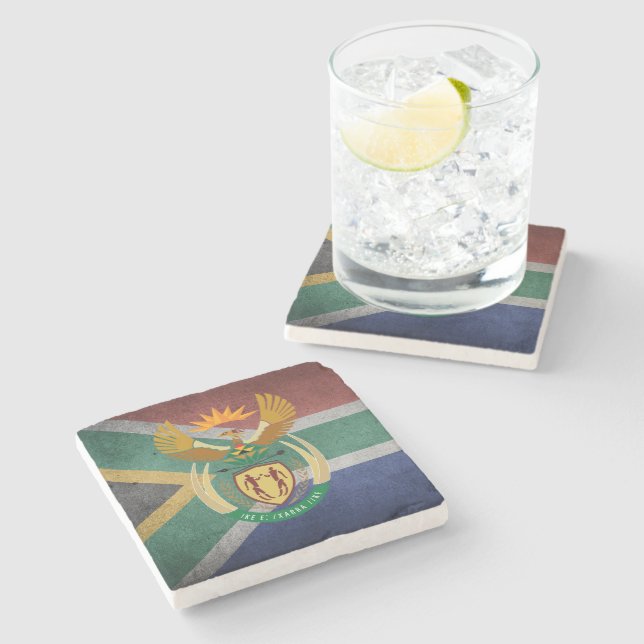 Südafrika Steinuntersetzer (Seitenansicht)