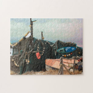 Südafrika Strandlooper-Hütte. Puzzle