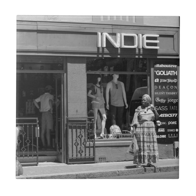 Südafrika-Straße von Kapstadt Fliese (Vorderseite)