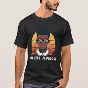 Südafrika, Südafrikanische Flagge, Südafrika Junge T-Shirt