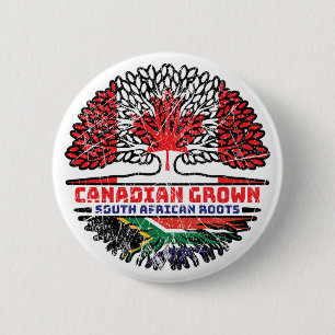 Südafrika Südafrikanischer Kanadischer Tree Button