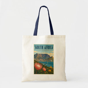 Südafrika Tafelberg Illustration Reise Tragetasche