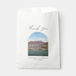 Südafrika Wedding Kapstadt Danke Foto Geschenktütchen