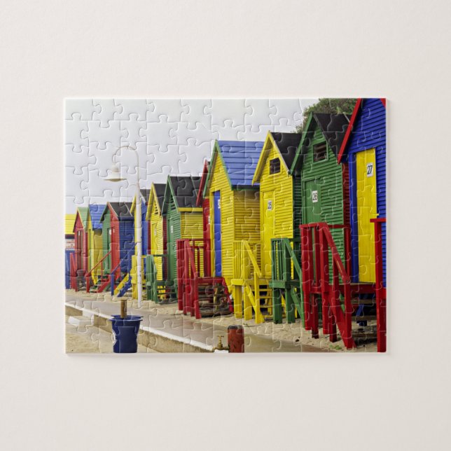 Südafrika, Western Cape, St James. Bunt Puzzle (Horizontal)