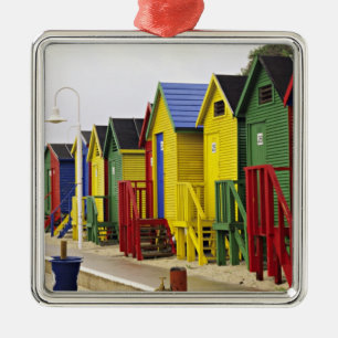 Südafrika, Western Cape, St. James.farbig Ornament Aus Metall