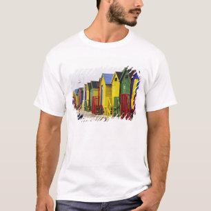 Südafrika, Western Cape, St. James.farbig T-Shirt