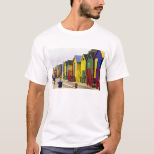 Südafrika, Western Cape, St. James.farbig T-Shirt
