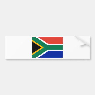 Südafrikanische Flagge Autoaufkleber