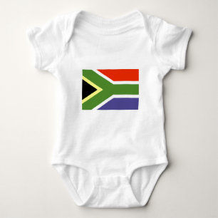 Südafrikanische Flagge Baby Strampler