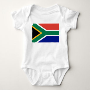 Südafrikanische Flagge Baby Strampler