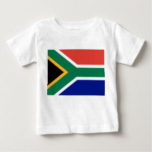 Südafrikanische Flagge Baby T-shirt
