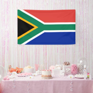 Südafrikanische Flagge Banner