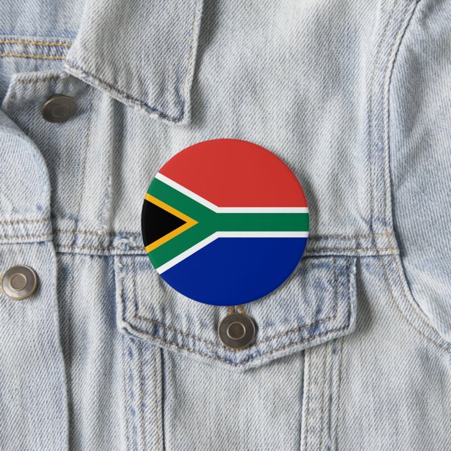 Südafrikanische Flagge Button (Beispiel)