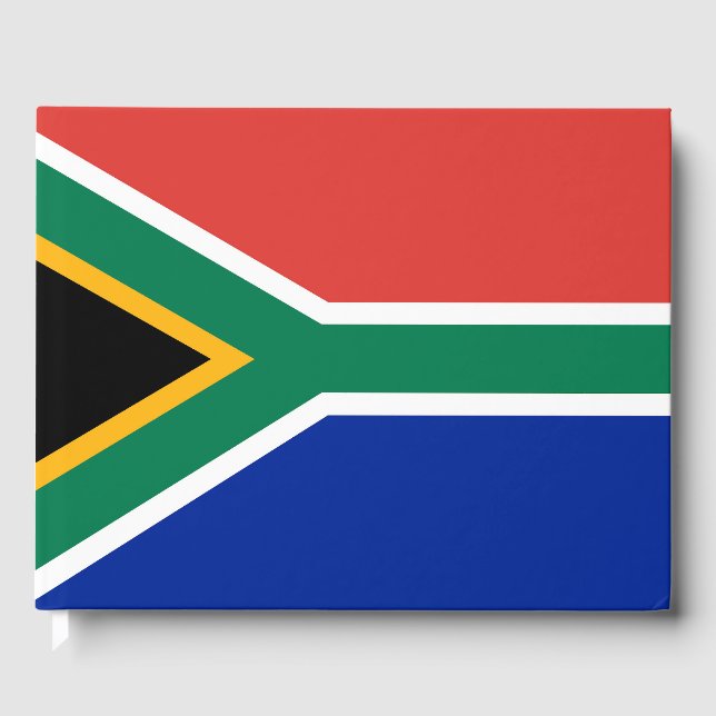 Südafrikanische Flagge Gästebuch (Vorderseite)