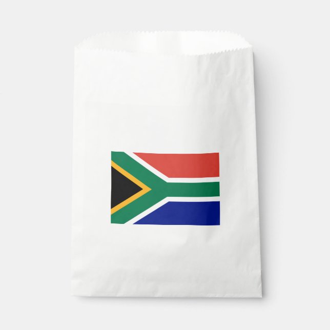 Südafrikanische Flagge Geschenktütchen (Vorderseite)