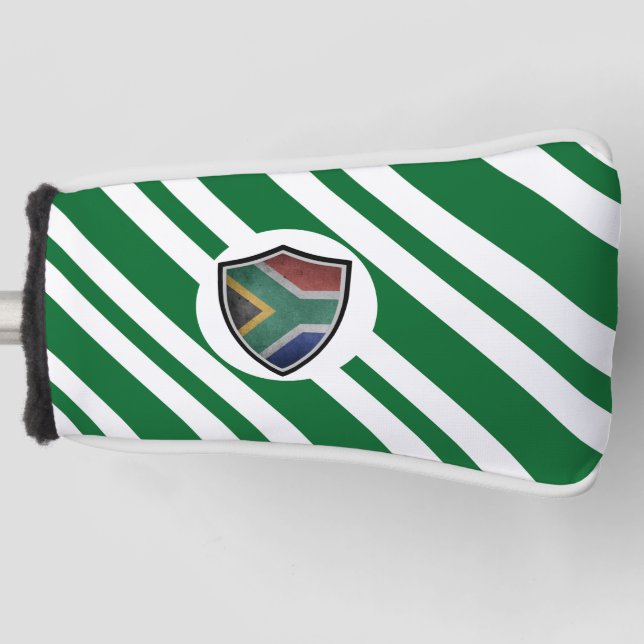 Südafrikanische Flagge Golf Headcover (Vorderseite)