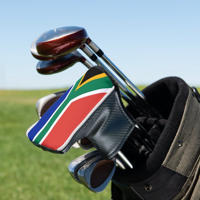 Südafrikanische Flagge Golf Headcover (In Situ)
