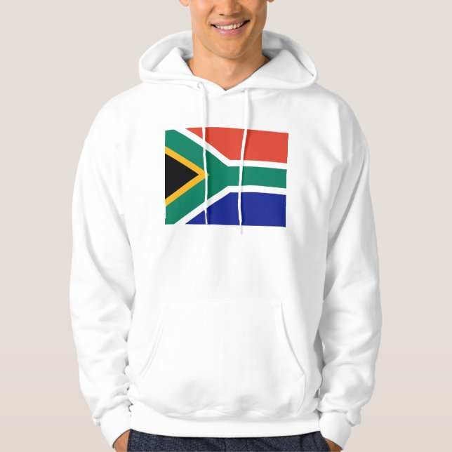 Südafrikanische Flagge Hoodie (Vorderseite)