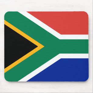 Südafrikanische Flagge Mousepad