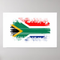 Südafrikanische Flagge
