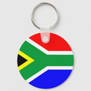 Südafrikanische Flagge Schlüsselanhänger