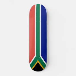 Südafrikanische Flagge Skateboard