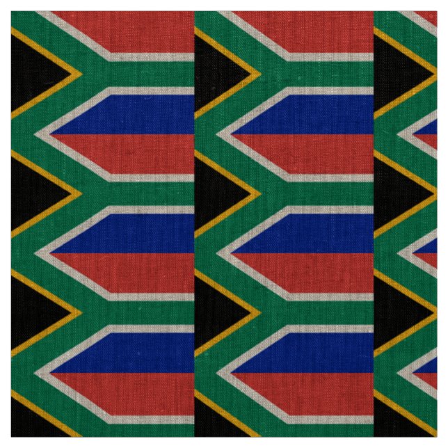 Südafrikanische Flagge Stoff (Muster)