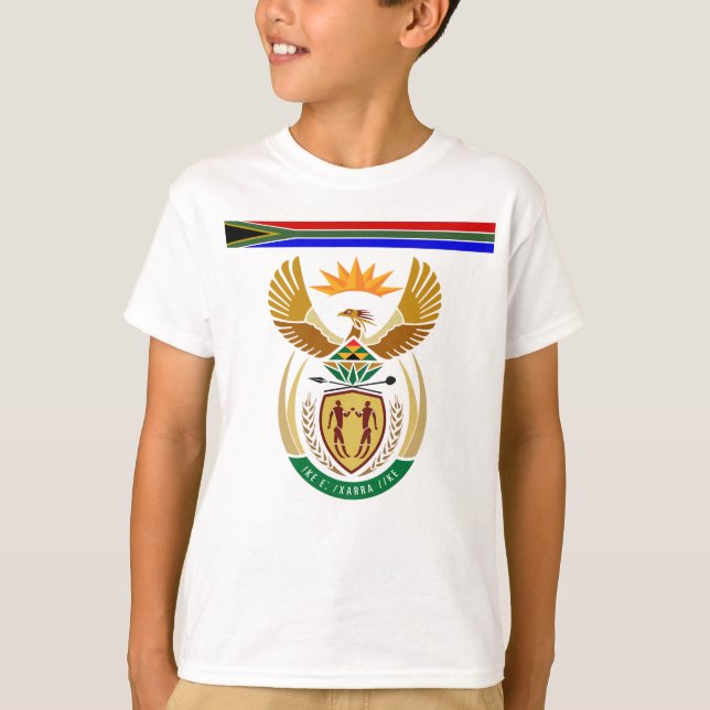 Südafrikanische Flagge T-Shirt (Vorderseite)