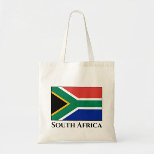Südafrikanische Flagge Tragetasche