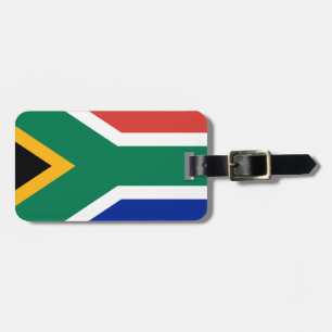 Südafrikanische Flagge - Vlag van Suid-Afrika Gepäckanhänger
