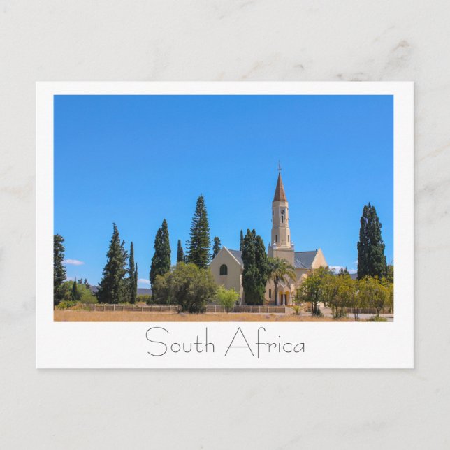 Südafrikanische Landschaft Landschaft Landschaft L Postkarte (Vorderseite)