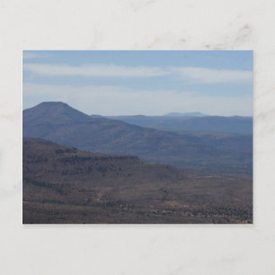 Südafrikanische Landschaft Postkarte