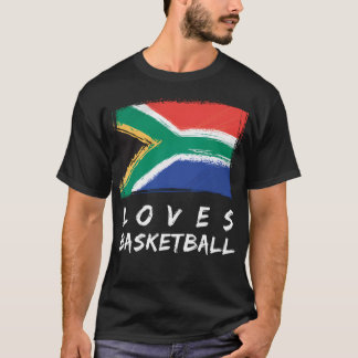 Südafrikanische Lieben Basketball T-Shirt