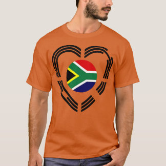 Südafrikanische Multinationale Patriot-Flagge - Er T-Shirt