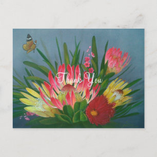 Südafrikanische Proteas Danke Postkarte