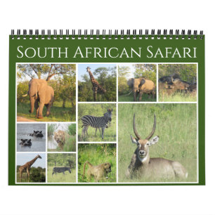 Südafrikanische Safari 2025 Kalender