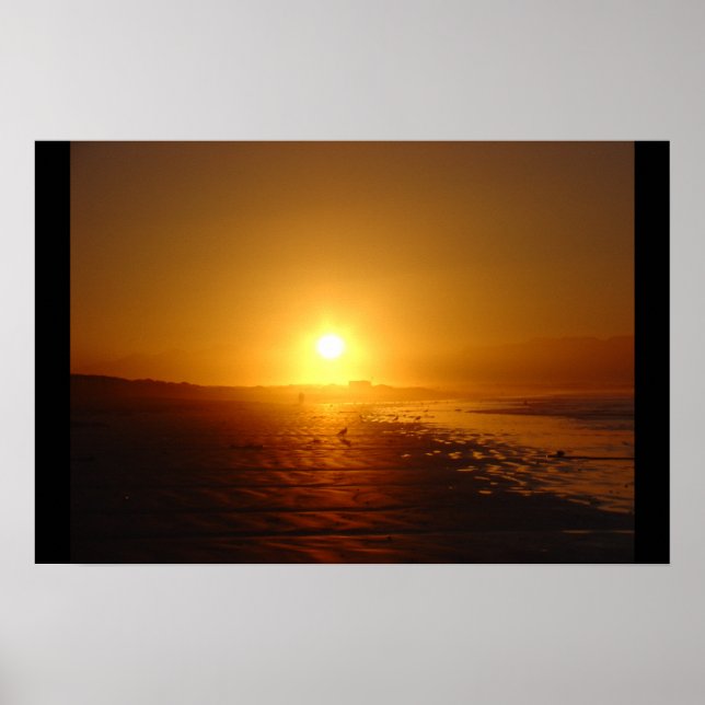Südafrikanische Sunrise Poster (Vorne)