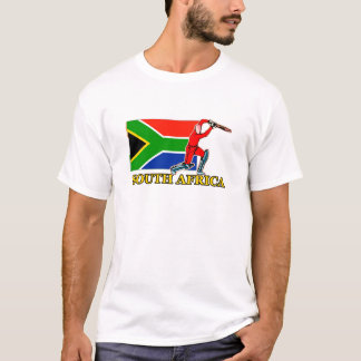 Südafrikanischer Kricket-Spieler T-Shirt
