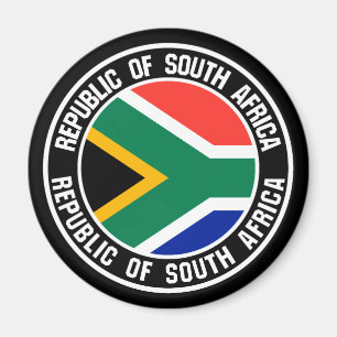 Südafrikanisches Emblem Magnet